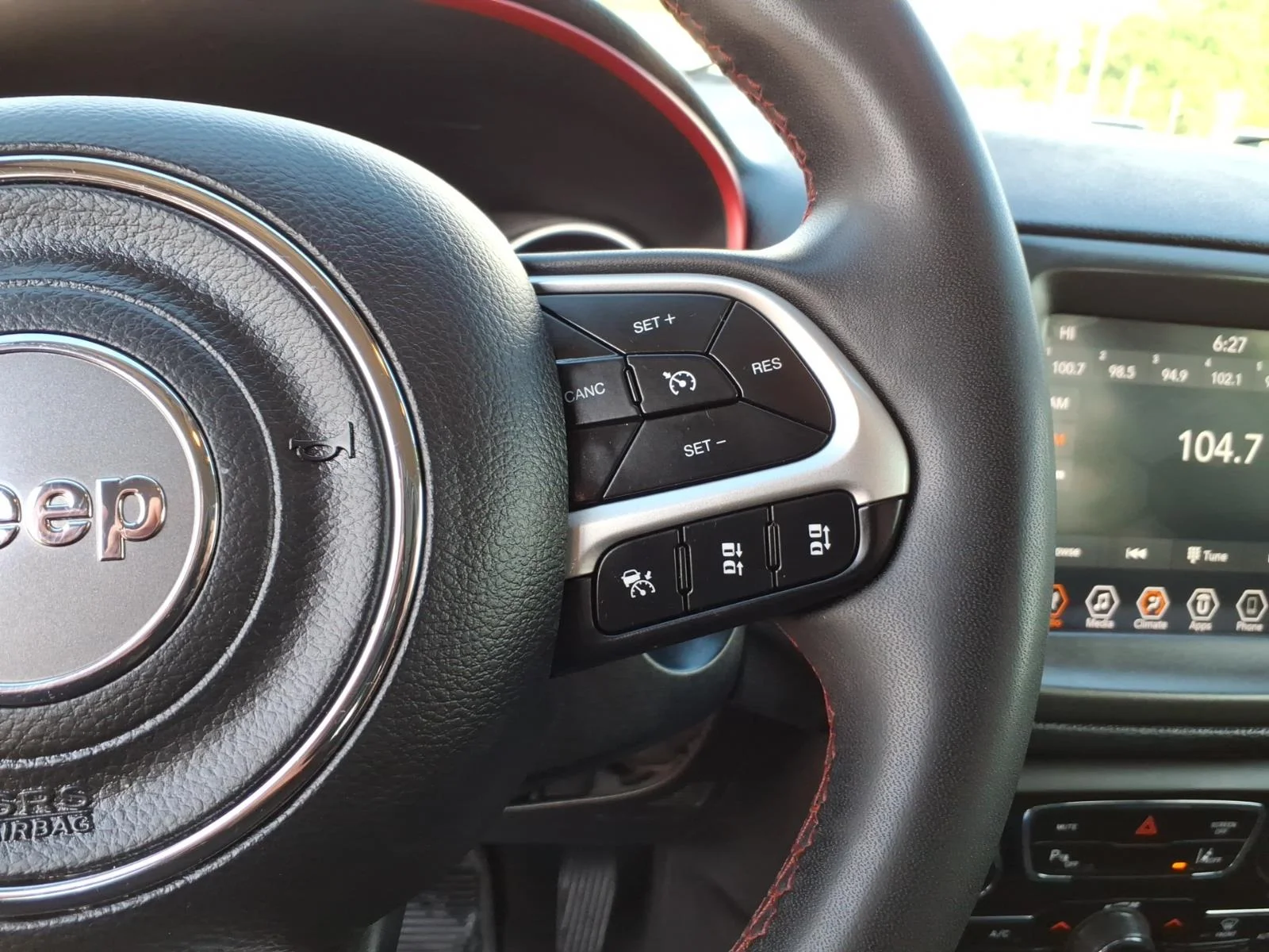 Used 2021 Red Redline Pearlcoat Jeep Trailhawk image 15