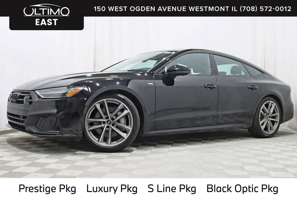 Used 2022 Black Audi 55 Prestige image 1