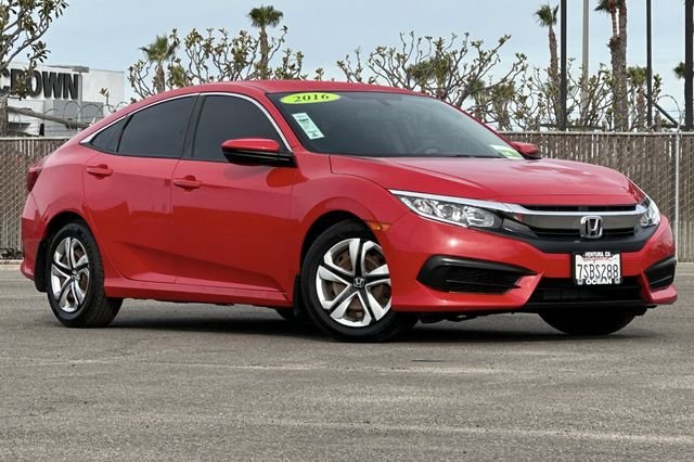 Used 2016 Honda Civic LX with VIN 2HGFC2F52GH513158 for sale in Ventura, CA