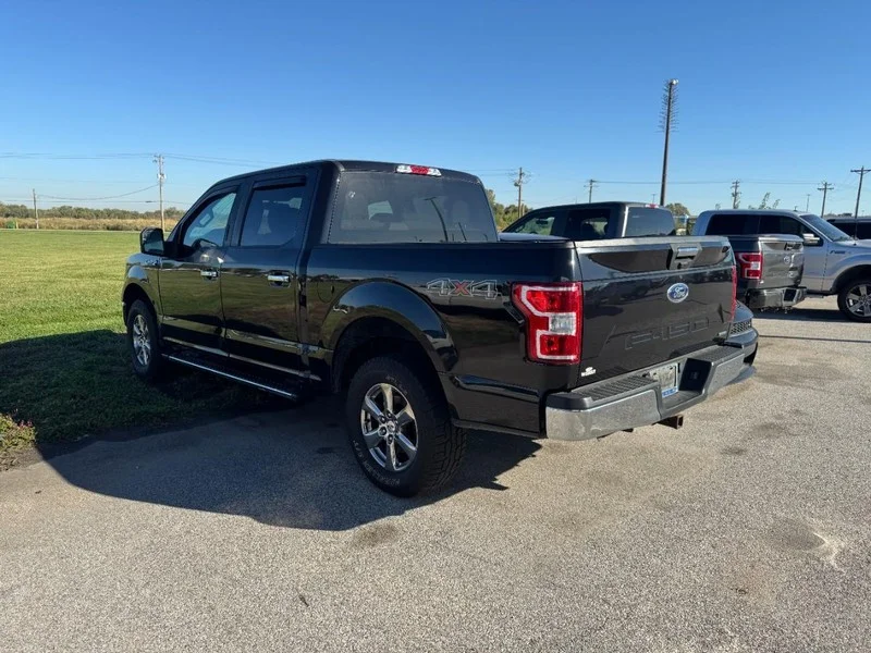 Used 2019 Agate Black Metallic Ford XLT 4WD SuperCrew 5.5