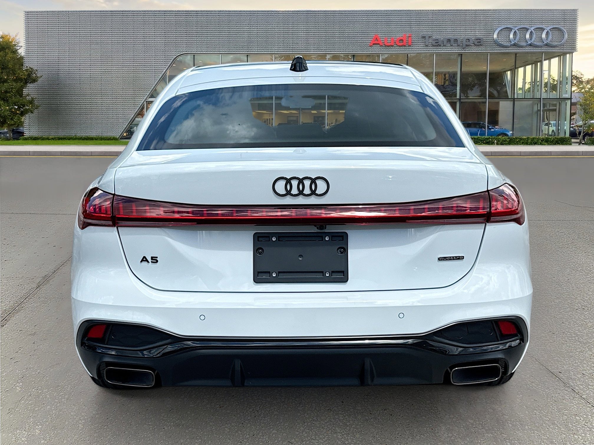 New 2026 Glacier White Metallic Audi Premium Plus image 4