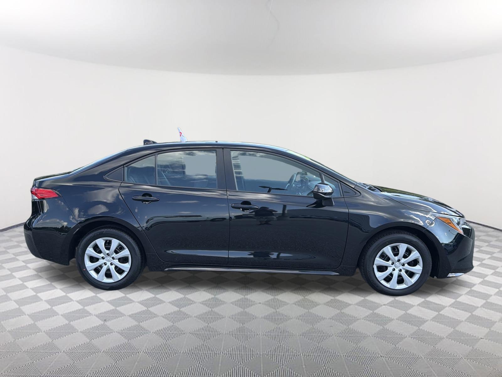 Certified Used 2025 Midnight Black Metallic Toyota LE image 18