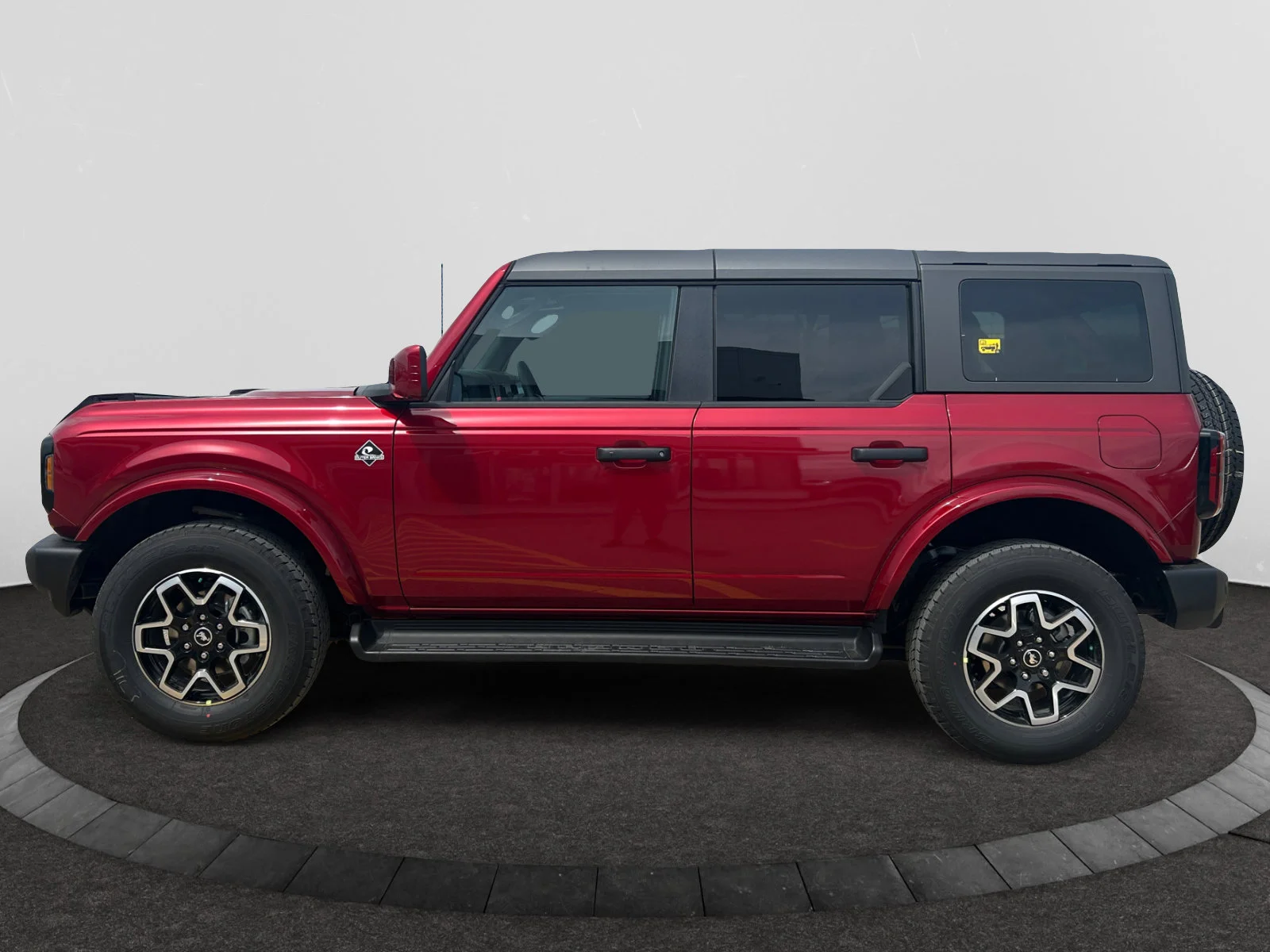 New 2026 Ruby Red Metallic Tinted Clearcoat Ford Outer Banks image 2