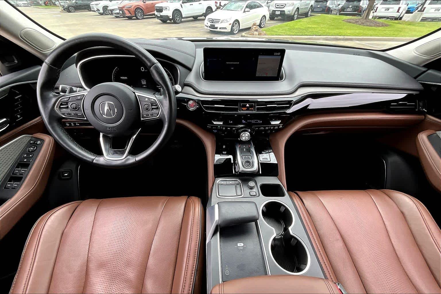 Used 2023 Liquid Carbon Metallic Acura w/Advance Package image 24