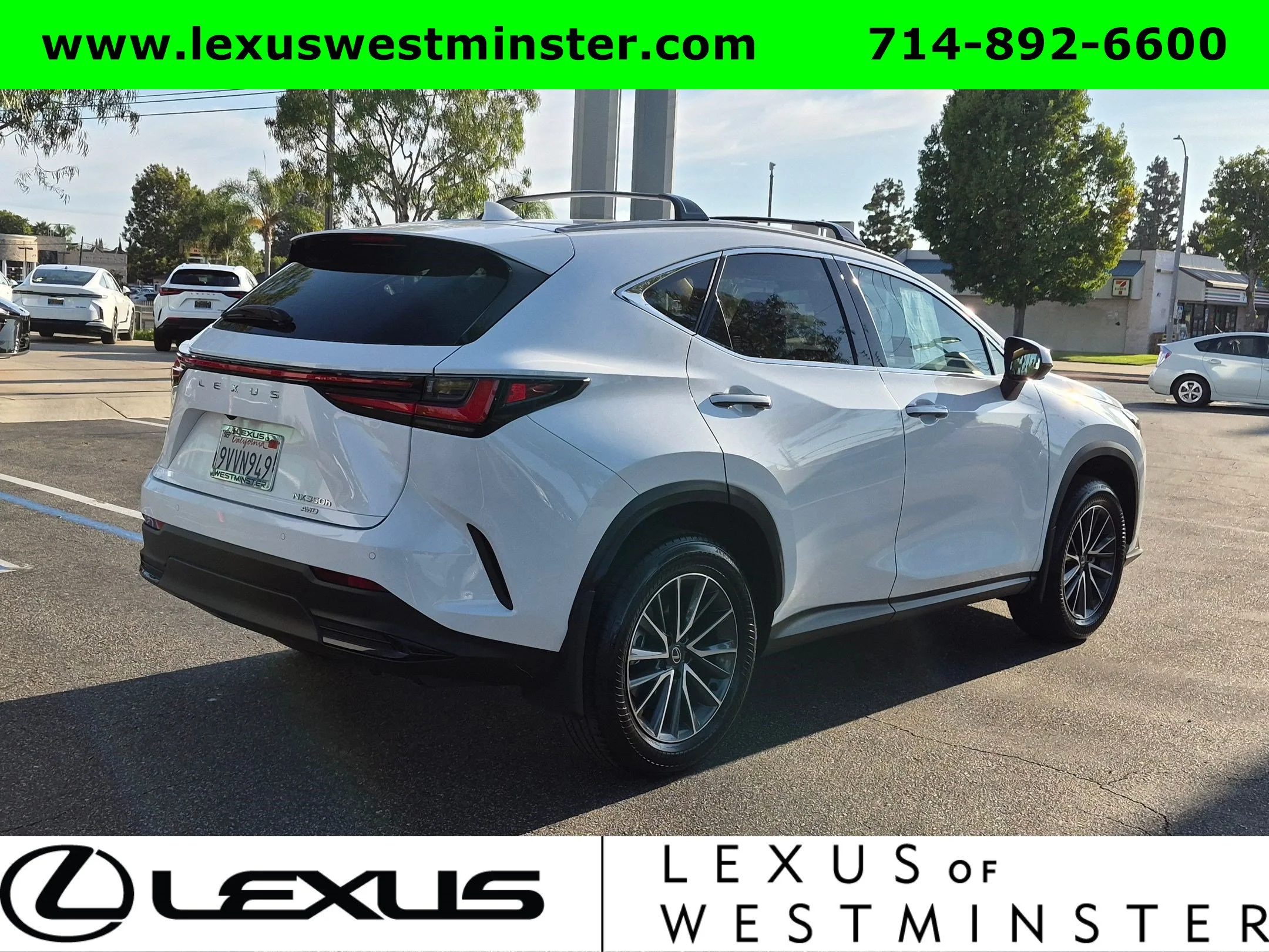 Certified Used 2026 WHITE NOVA GF. Lexus NX 350h Premium image 10