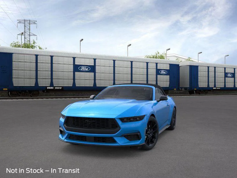 New 2026 Grabber Blue Metallic Ford EcoBoost® Premium Convertible image 2