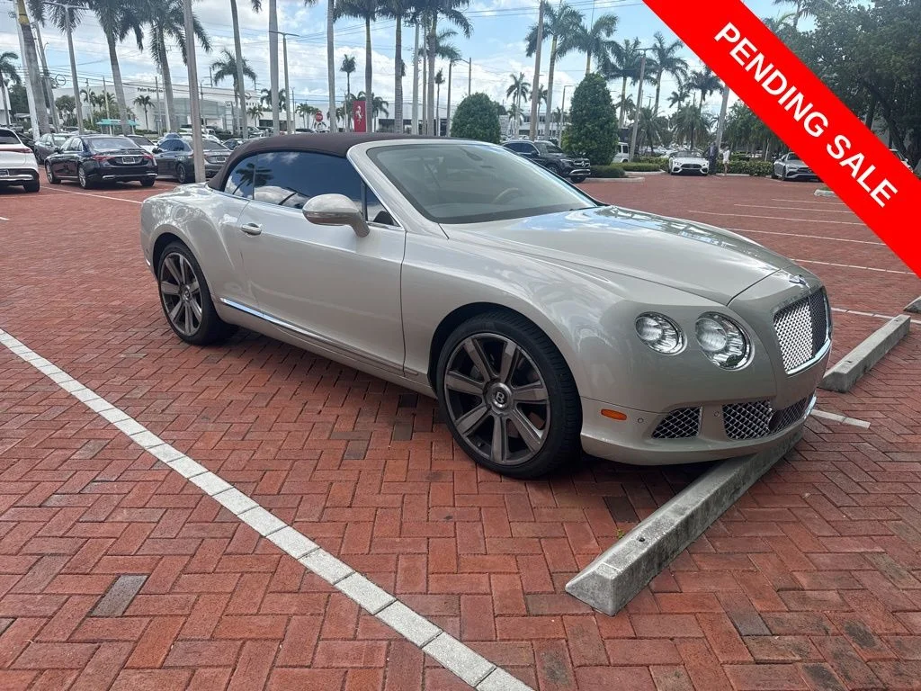 2012 Bentley Continental GTC Base