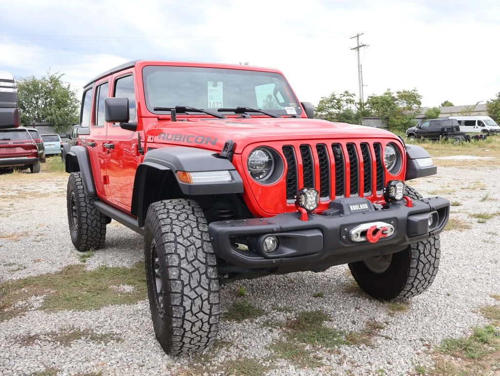 Used 2021 Red Jeep Unlimited Rubicon image 12