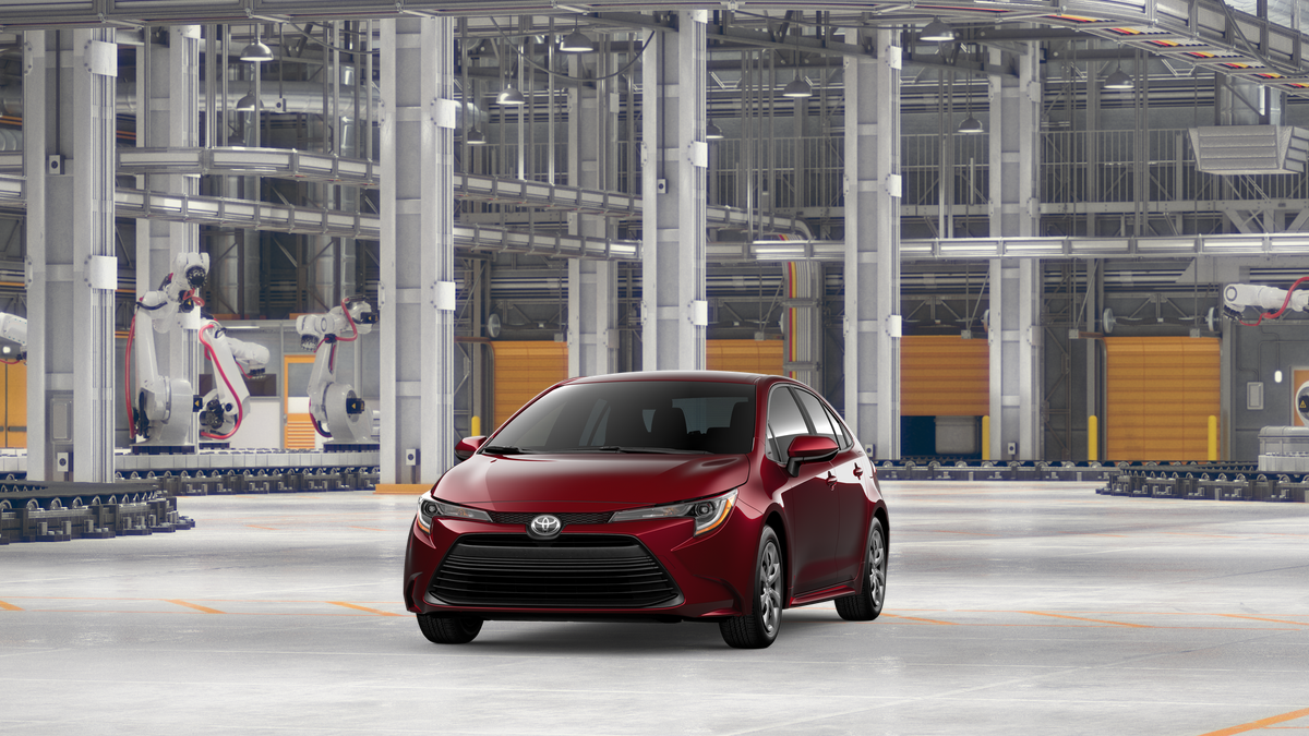 New 2026 Ruby Flare Pearl Toyota LE image 18