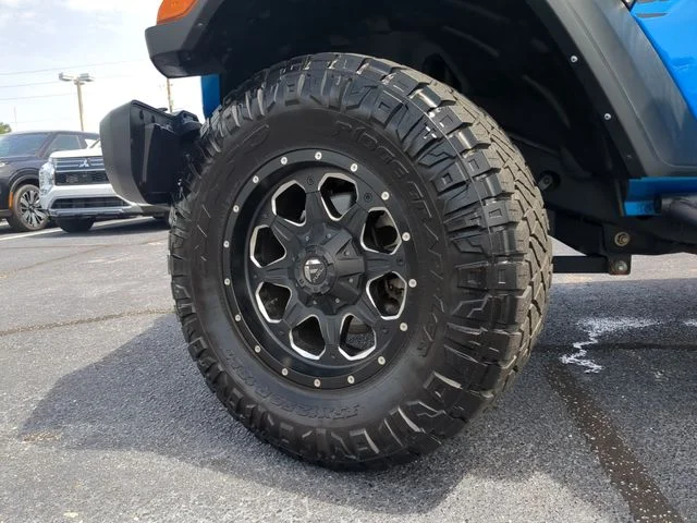 Certified Used 2021 Blue Jeep Unlimited Sport Altitude image 38
