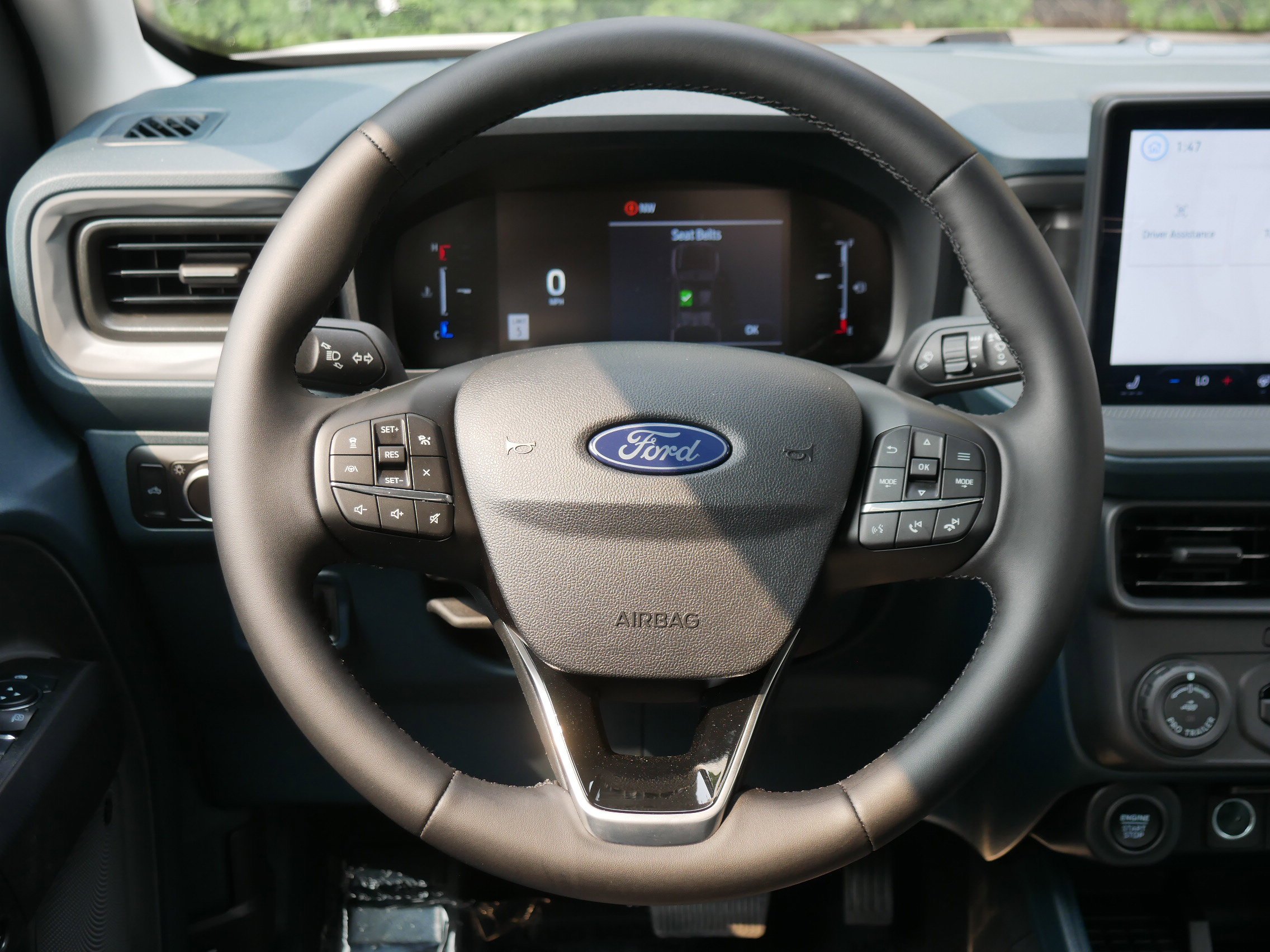 New 2025 Space White Metallic Ford Lariat® image 7