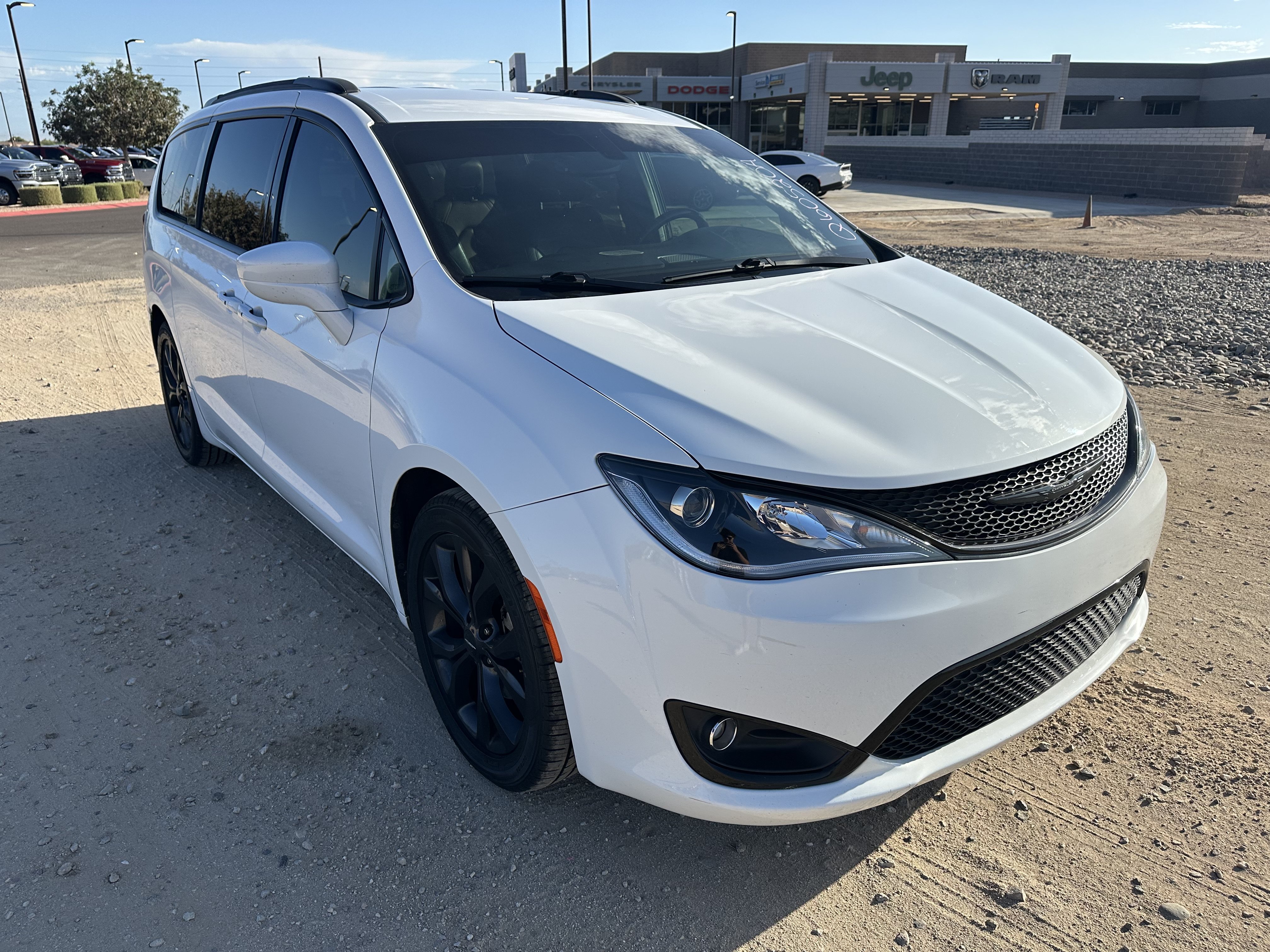 Used 2020 Bright White Clearcoat Chrysler Touring L Plus image 7