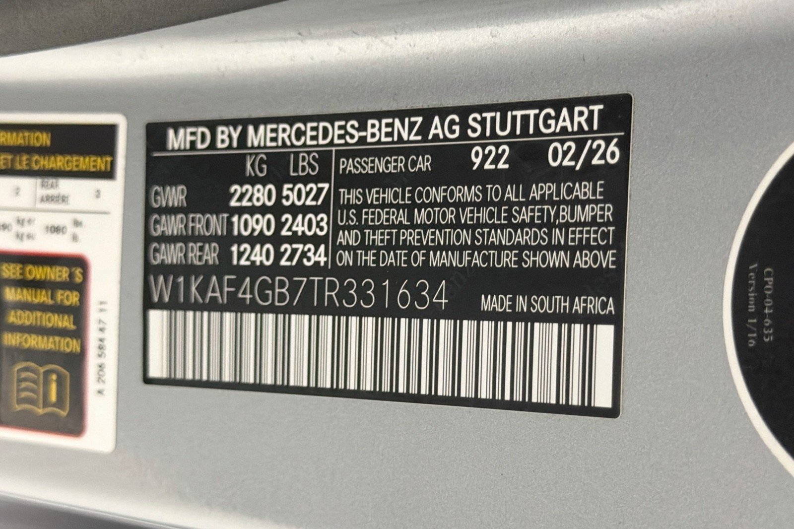 Certified Used 2026 Selenite Grey Metallic Mercedes-Benz C 300 image 28