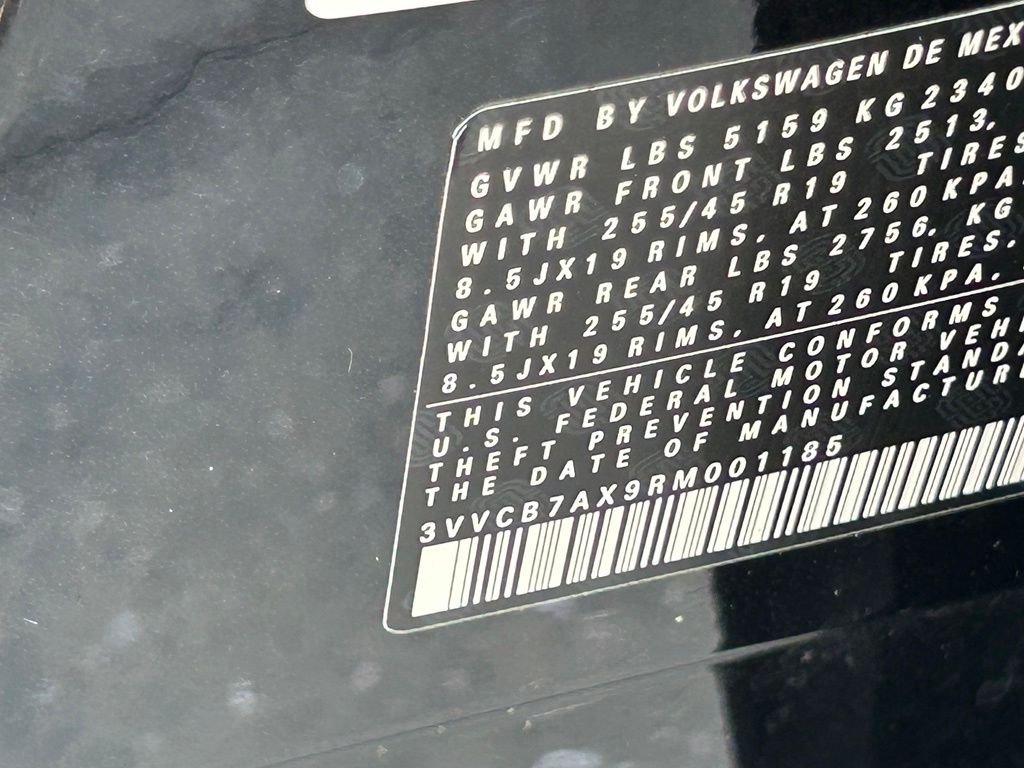 Certified Used 2024 Black Volkswagen 2.0T SE R-Line Black image 50