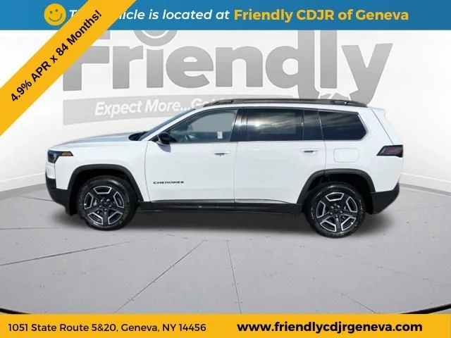 New 2026 Bright White Clear-Coat Exterior Paint Jeep Limited image 2