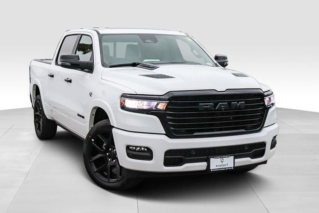 New 2026 Bright White Clearcoat Ram Laramie image 2