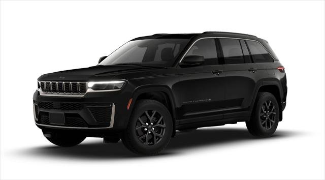 New 2026 Diamond Black Crystal Pearl-Coat Exterior Paint Jeep Laredo Altitude image 53