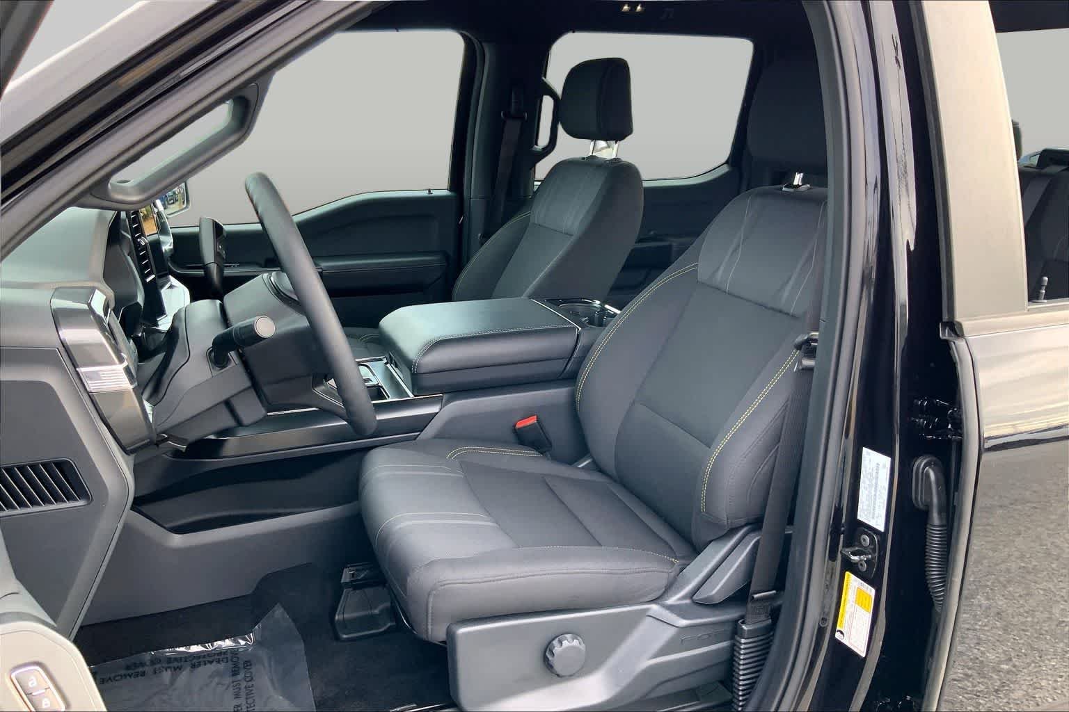 Used 2025 Agate Black Metallic Ford STX image 14