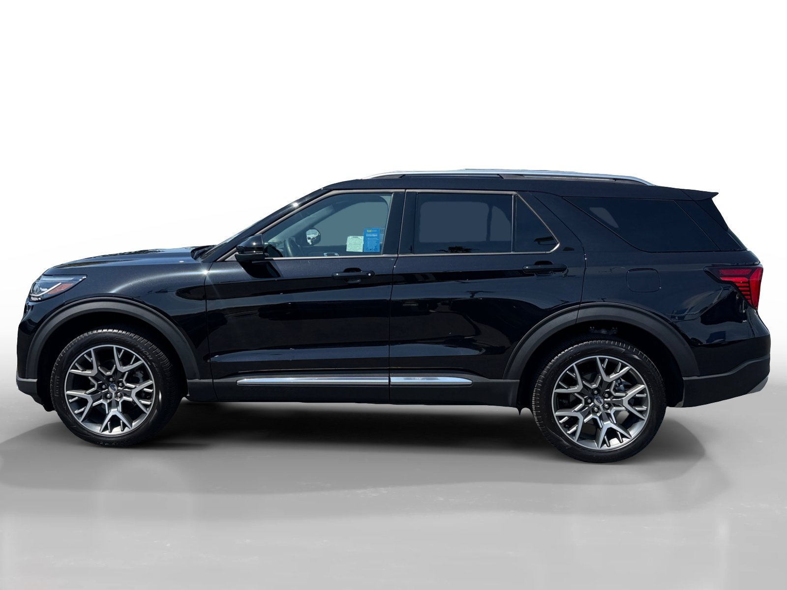 Certified Used 2025 Black Metallic Ford Platinum image 2