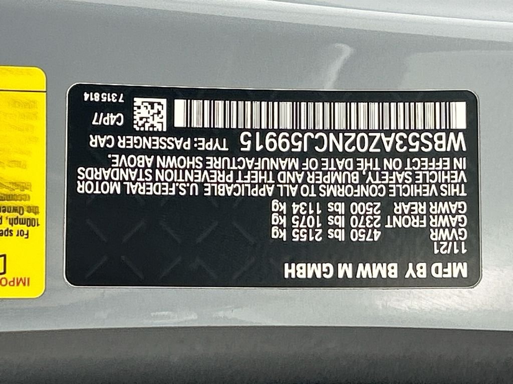 Used 2022 Gray Metallic BMW Base image 32