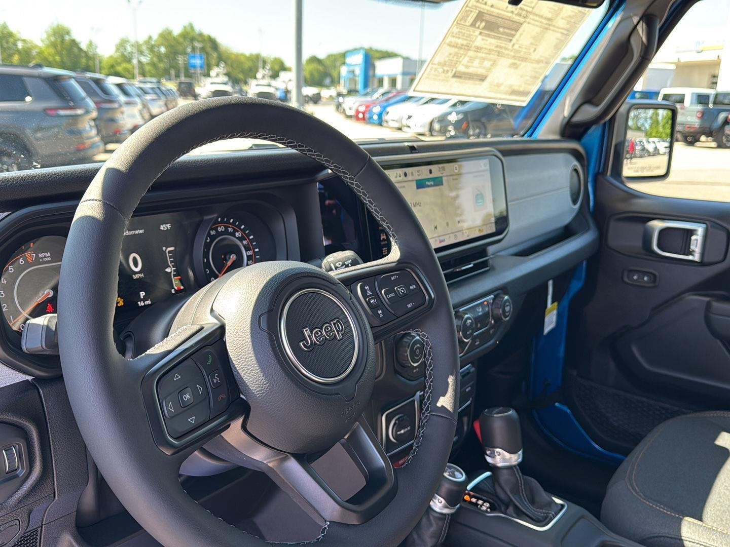 New 2026 Hydro Blue Pearl-Coat Exterior Paint Jeep Willys image 3