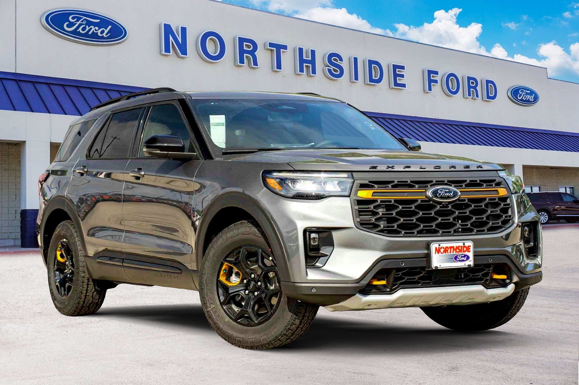 New 2026 Carbonized Gray Metallic Ford Tremor image 1