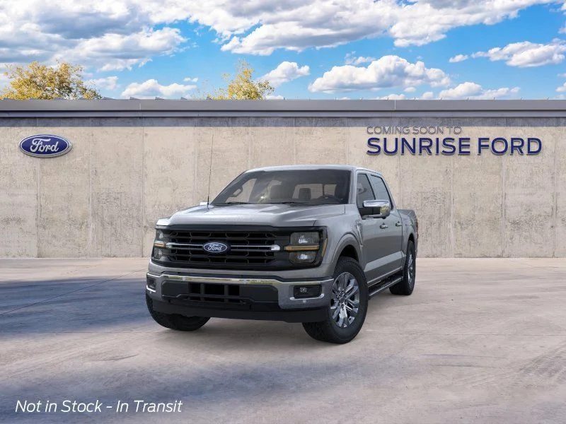 New 2026 Carbonized Gray Metallic Ford XLT image 2