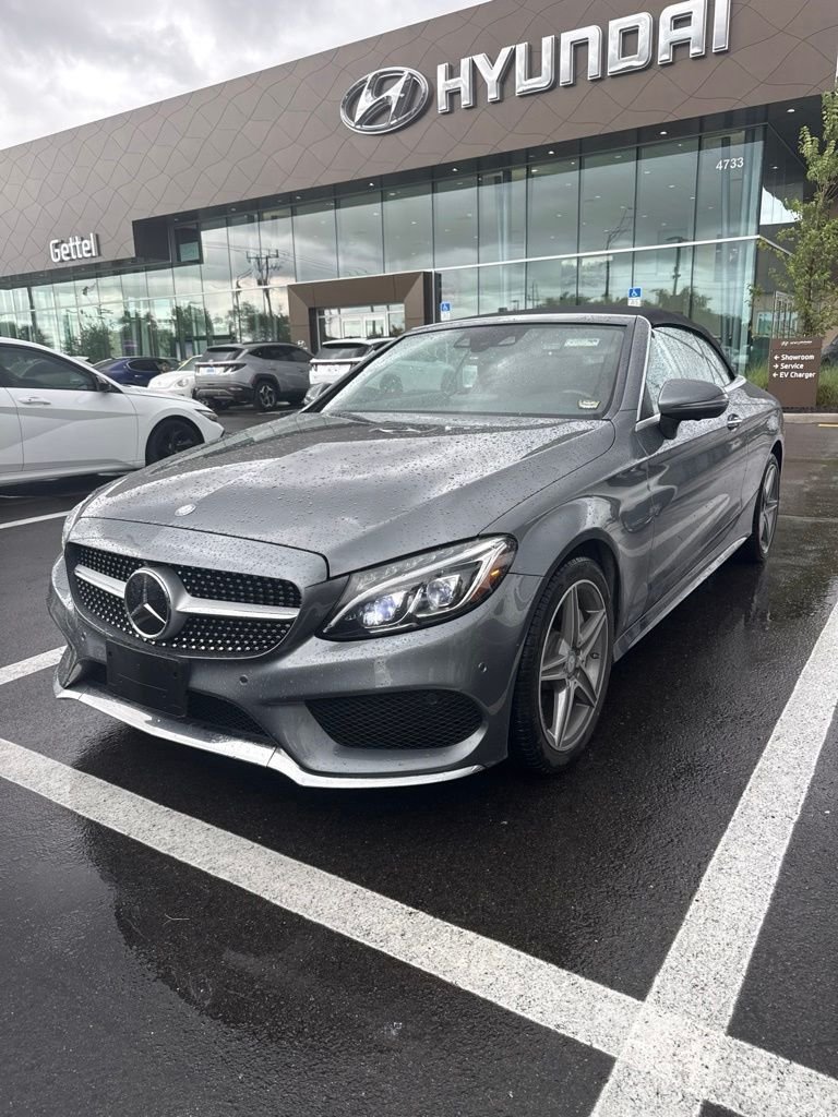 Used 2017 Gray Mercedes-Benz C 300 image 1