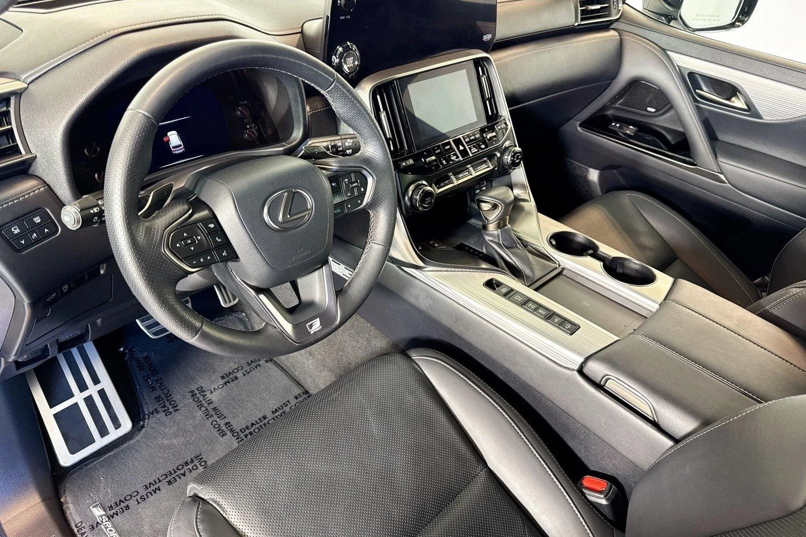 Used 2024 White Lexus LX 600 F SPORT image 9