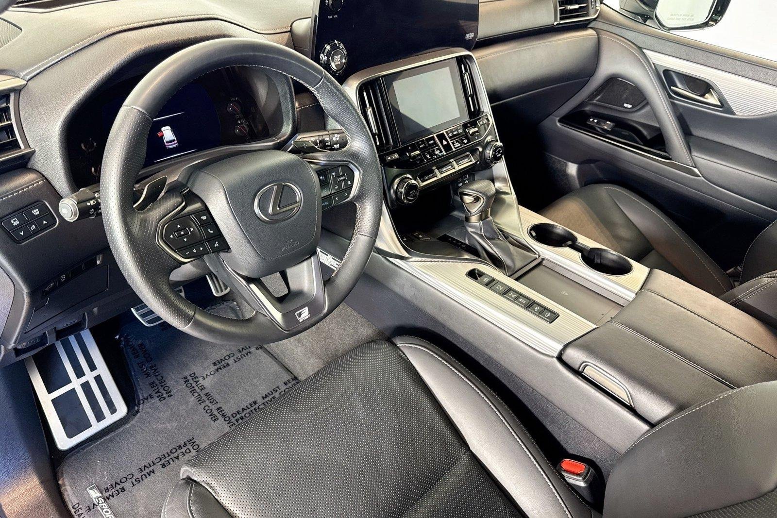 Used 2024 White Lexus LX 600 F SPORT image 9