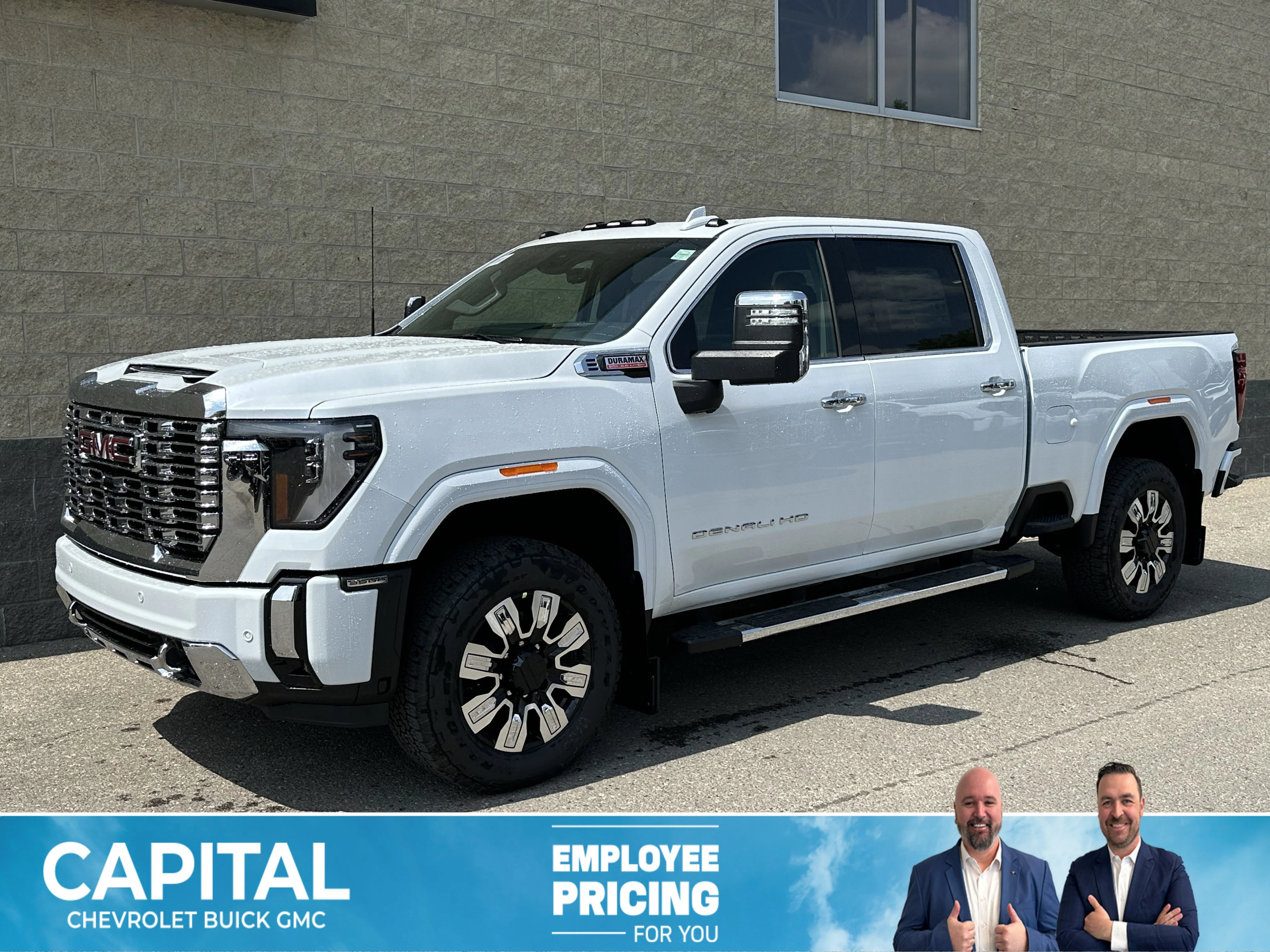 New 2026 Polar White Tricoat GMC Denali image 1