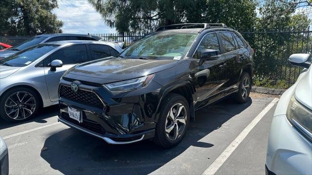 Certified Used 2023 Midnight Black Metallic Toyota SE image 2