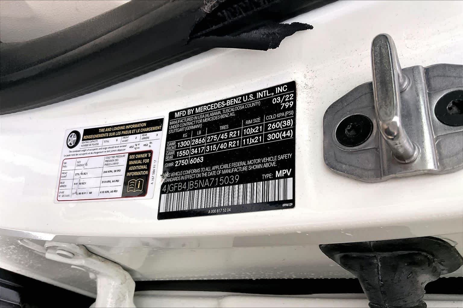 Certified Used 2022 MANUFAKTUR Diamond White Bright Mercedes-Benz GLE 350 image 30