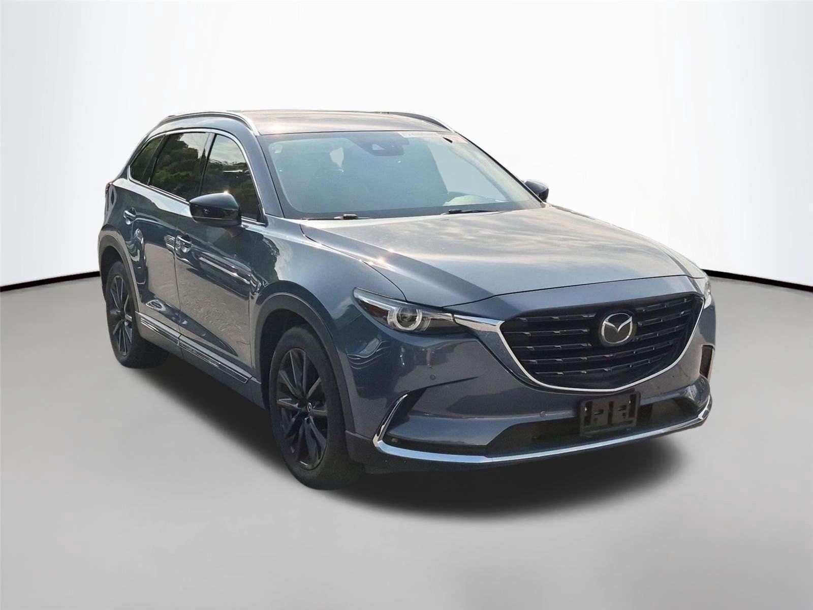 Used 2023 Polymetal Gray Metallic Mazda Carbon Edition image 7