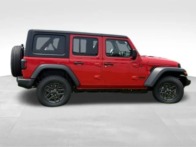 New 2026 Firecracker Red Clear-Coat Exterior Paint Jeep Sport S image 9