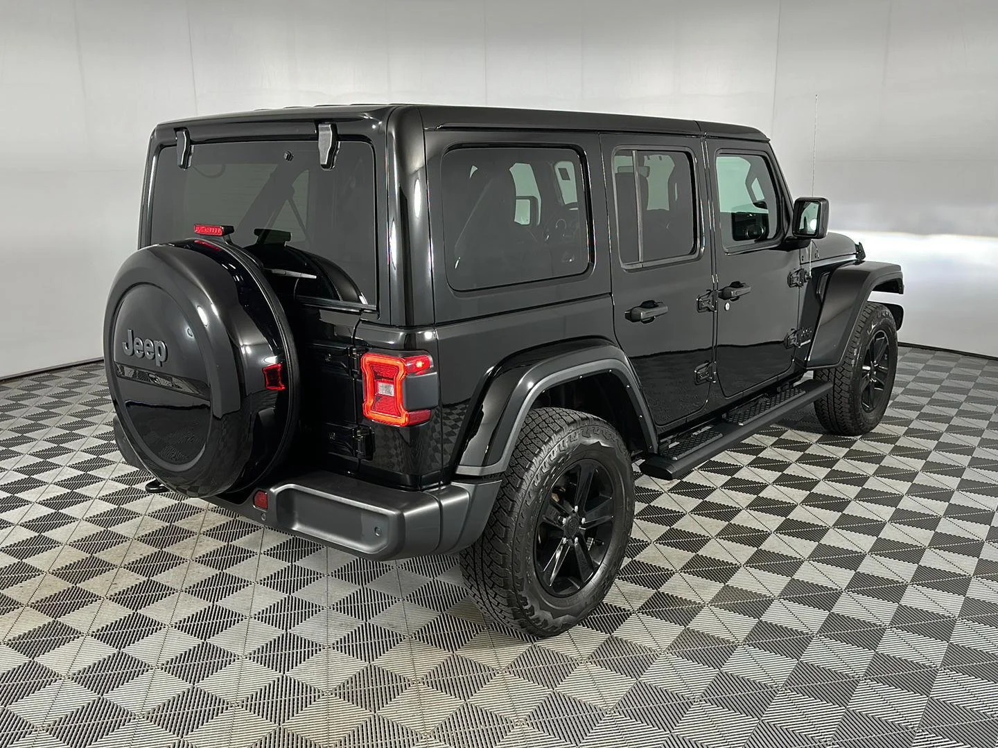 Used 2023 Black Clearcoat Jeep Sahara Altitude image 8