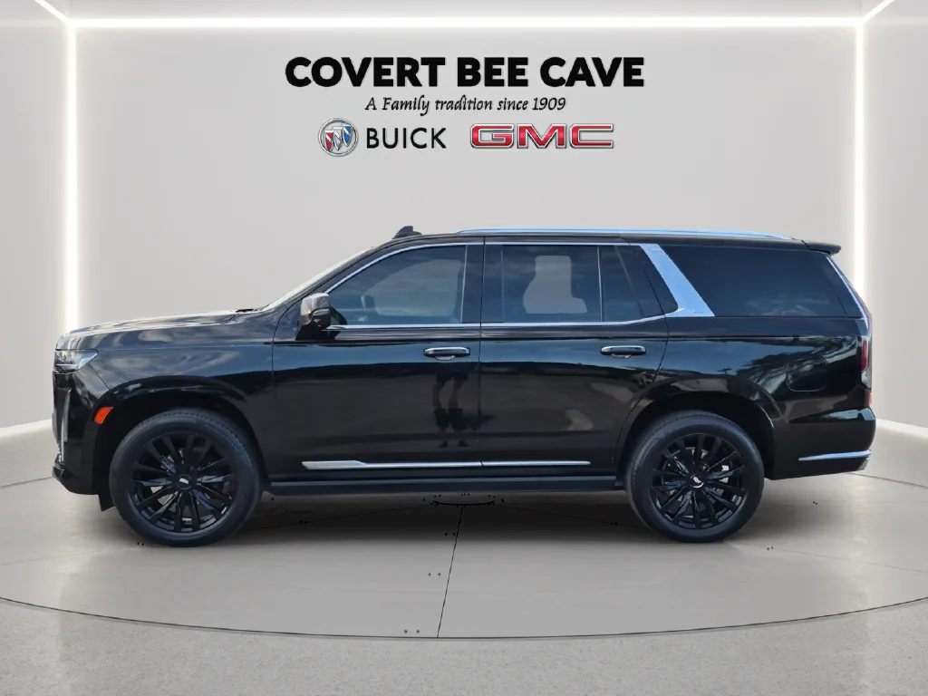 Used 2021 Black Cadillac Premium Luxury image 4