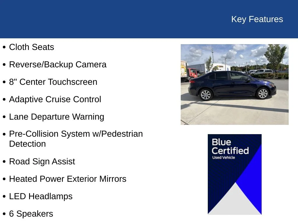 Certified Used 2020 Blueprint Toyota LE image 29
