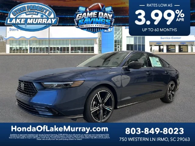 New 2026 Canyon River Blue Metallic Honda SE image 1