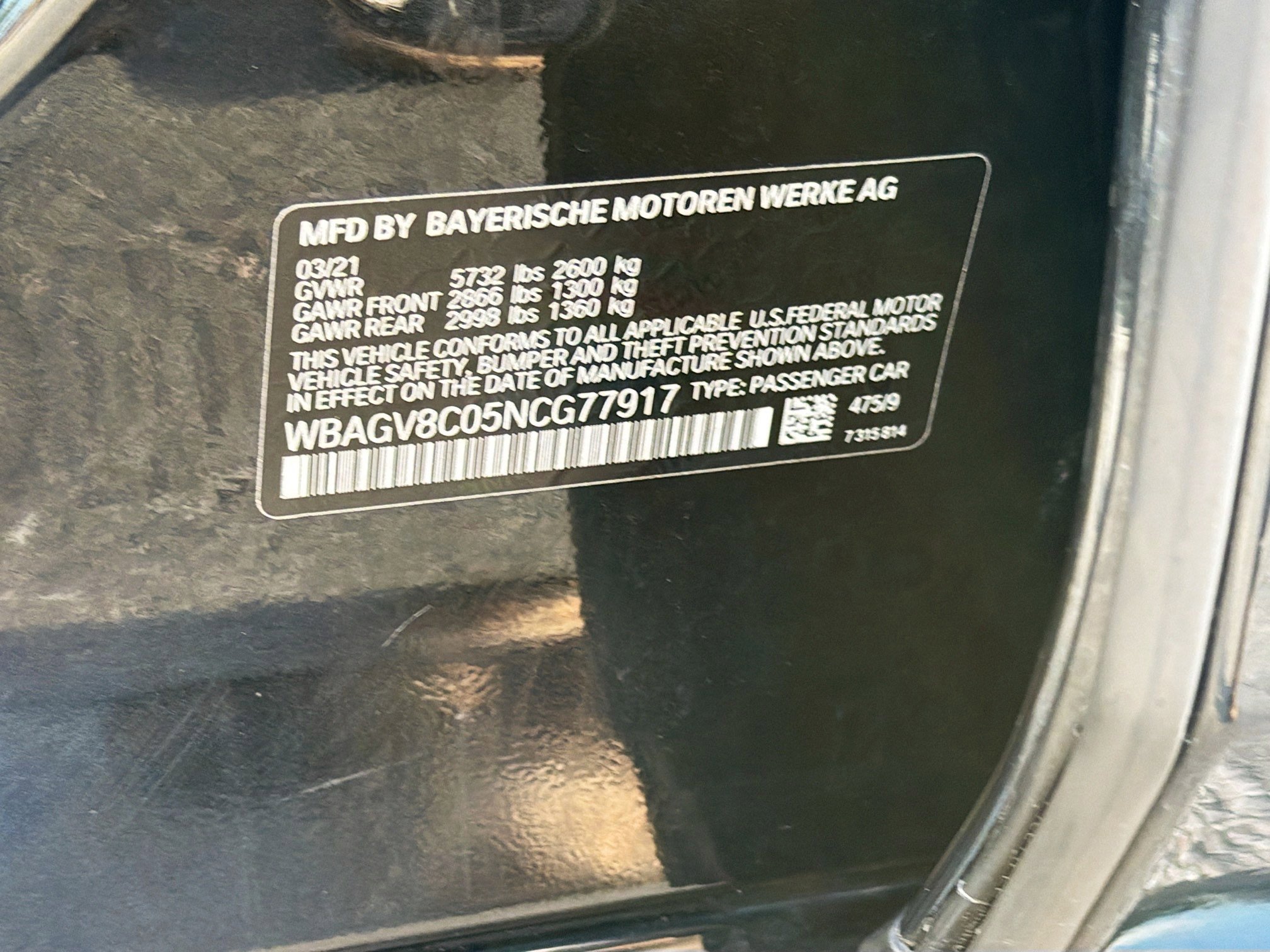 Used 2022 Black Sapphire Metallic BMW M850i image 44