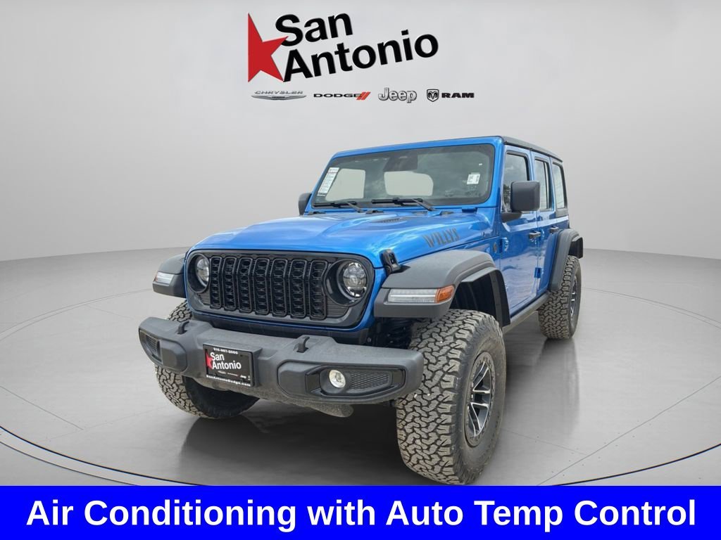 New 2026 Hydro Blue Pearl-Coat Exterior Paint Jeep Willys image 8