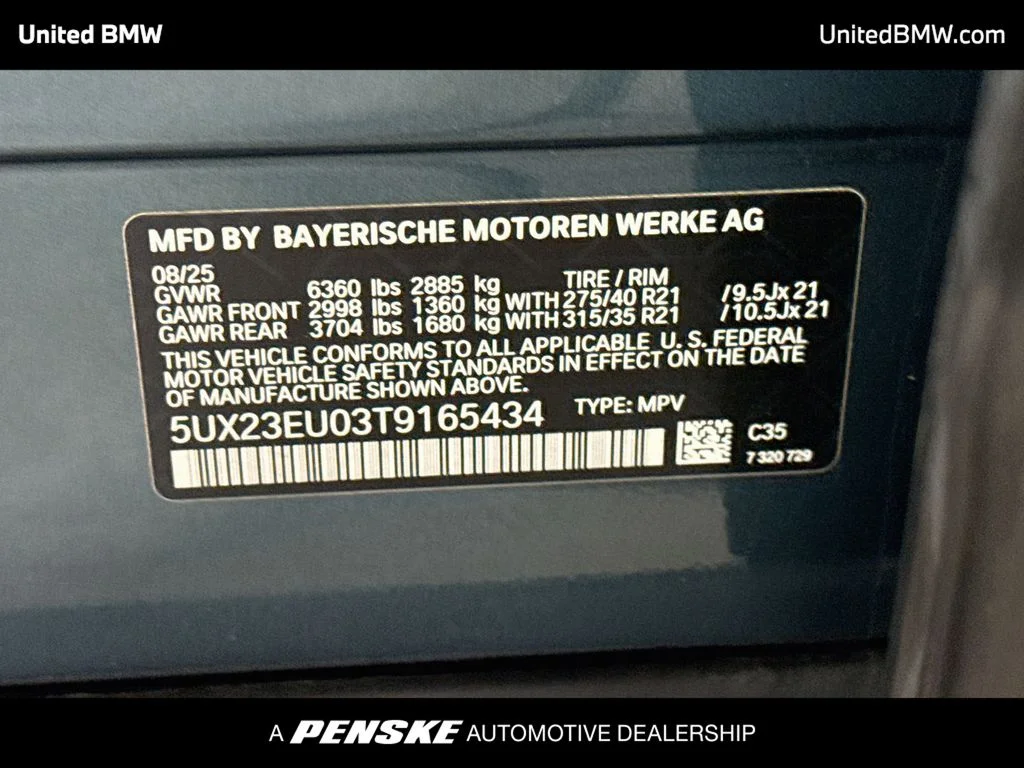 Certified Used 2026 Blue Ridge Mountain Metallic BMW xDrive40i image 22