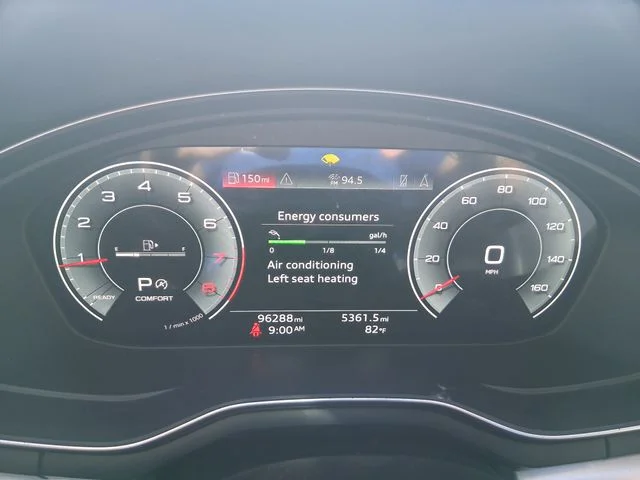 Used 2022 Black Audi 45 S line Premium Plus image 10