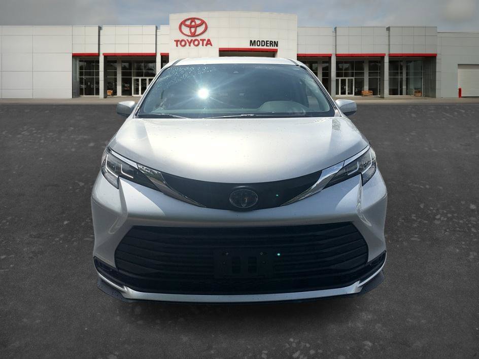 Used 2022 Celestial Silver Metallic Toyota LE image 2