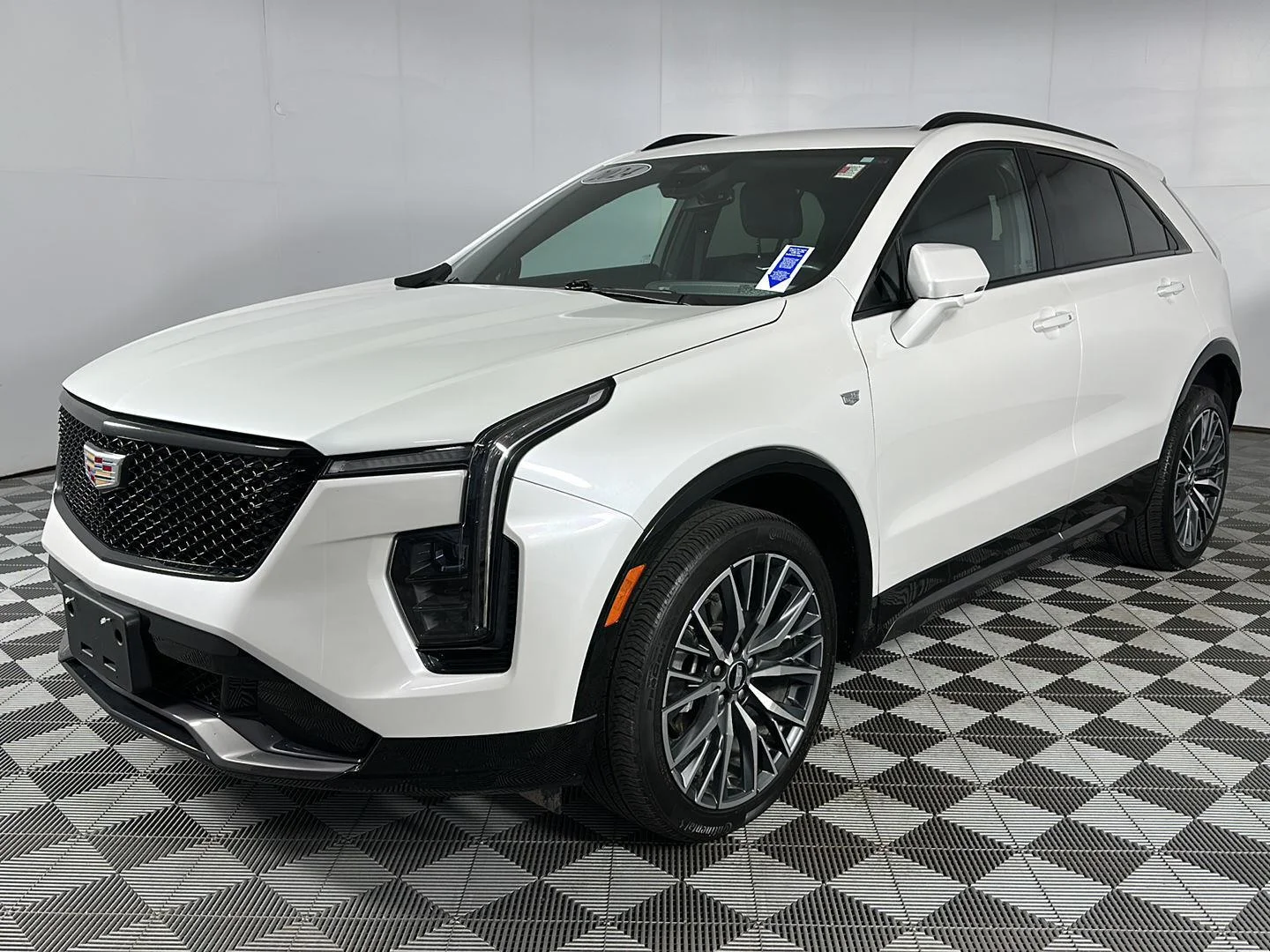 Used 2024 Crystal White Tricoat Cadillac AWD Sport image 3
