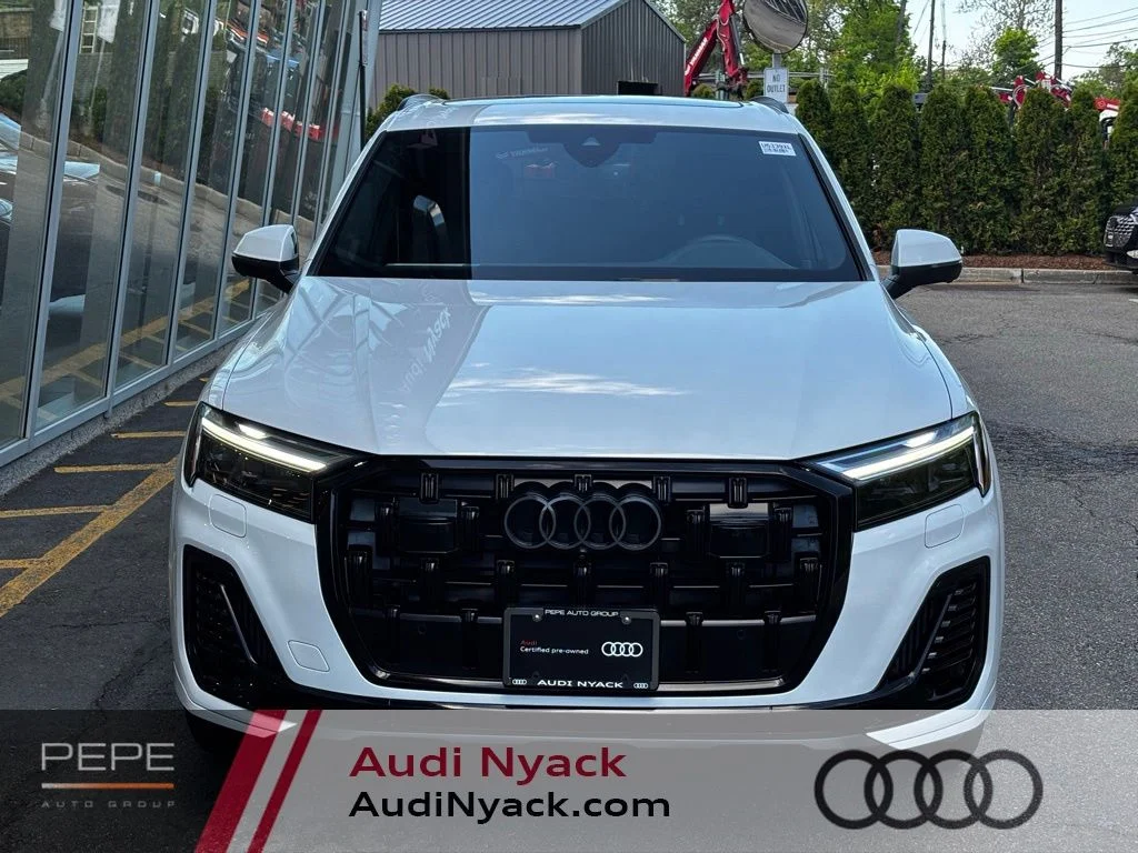 Used 2025 White Audi 55 Premium Plus image 2