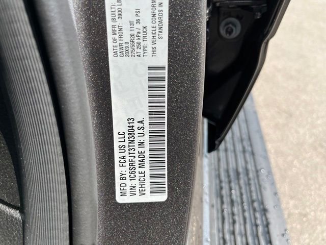 New 2026 Granite Crystal Metallic Clear-Coat Exterior Paint RAM Laramie image 16