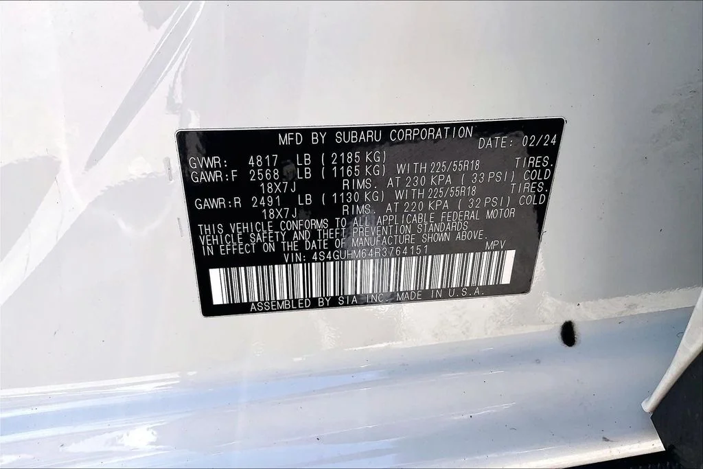 Used 2024 White Subaru Limited image 33