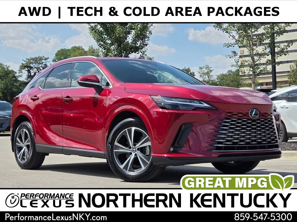 Certified Used 2024 MATADOR RED MICA Lexus 350h image 1