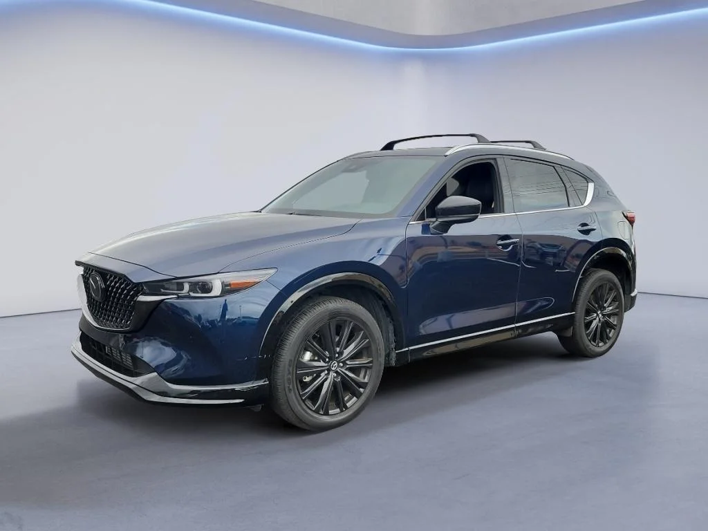 Used 2024 Deep Crystal Blue Mica Mazda 2.5 Turbo Premium Package image 1